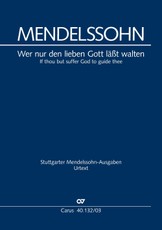 Wer nur den lieben Gott läßt walten