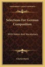 Selections for German Composition