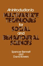 An Introduction to Multivariate Techniques for Social and Behavioural Sciences