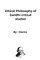 Ethical Philosophy of Gandhi critical studies
