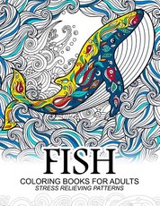 Fish Coloring Books for adults