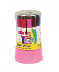 Flomasteriai su antspaudais FIORELLO 12 sp.