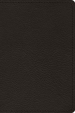 ESV Preaching Bible, Verse-By-Verse Edition (Goatskin, Black)