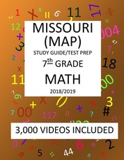 7th Grade MISSOURI MAP, 2019 MATH, Test Prep