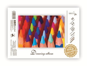 Piešimo albumas Gold A4 30 lapų 120gsm