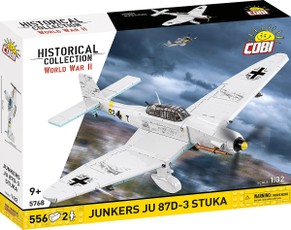 Konstruktorius (statybiniai blokeliai) Junkers JU 87D-3 Stuka, 556 vnt.