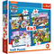TREFL PAW PATROL 4 dėlionių rinkinys „Šuniukas-patrulis“