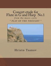 Concert etude for Flute in G and Harp No.1