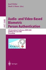 Audio-and Video-Based Biometric Person Authentication