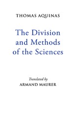 The Division and Methods of the Sciences