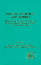 Priests, Prophets and Scribes