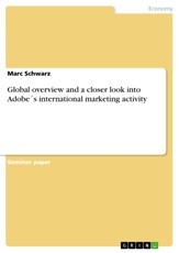Global overview and a closer look into Adobe´s international marketing activity