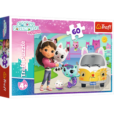 TREFL GABBY´S DOLLHOUSE Dėlionė „Gabby´s Dollhouse“, 60 det.