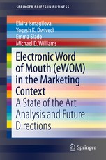 Electronic Word of Mouth (Ewom) in the Marketing Context