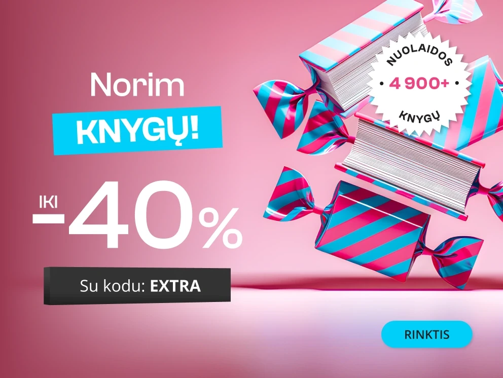 NORIM KNYGŲ iki -40% extra nuolaidos!
