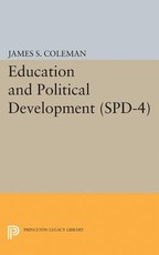 Education and Political Development. (Spd-4), Volume 4
