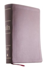 The NKJV, Open Bible, Imitation Leather, Brown, Indexed, Red Letter Edition, Comfort Print