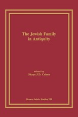 The Jewish Family in Antiquity