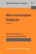 Non-nominative Subjects