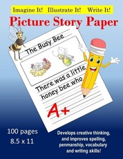 Creative Picture Story Paper 100 Pages 8.5 x 11
