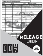 Mileage Log Book