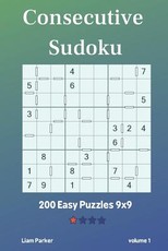 Consecutive Sudoku - 200 Easy Puzzles 9x9 vol.1