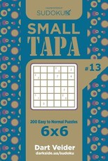 Sudoku Small Tapa - 200 Easy to Normal Puzzles 6x6 (Volume 13)
