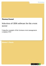 Selection of CRM software for the event sector