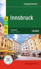 Innsbruck, Stadtplan 1:8.000, freytag & berndt
