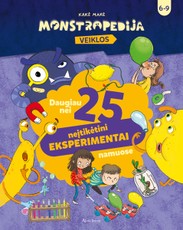 Monstropedija. Eksperimentai namuose (knyga su defektais)