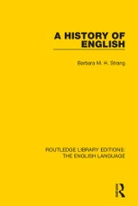 Strang, B: History of English