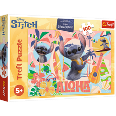 TREFL DISNEY STITCH Dėlionė „Stičas ir draugai“, 100 det. TREFL DISNEY STITCH Dėlionė „Stičas ir draugai“, 100 det.