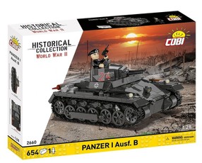Konstruktorius „Panzer I Ausf. B“, 654 dalių