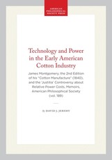 Technology and Power in the Early American Cotton Industry