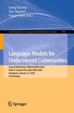Language Models for Underserved Communities