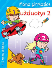 Mano pirmosios užduotys 2, 4-5 vaikams