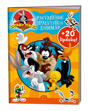Looney Tunes. Pakvaišusios spalvynės ir žaidimai! (+20 lipdukų)