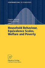Household Behaviour, Equivalence Scales, Welfare and Poverty