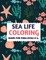 Sea Life Coloring Book For Kids Ages 2-4