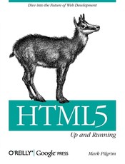 Html5: Up and Running