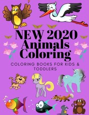 Animals Coloring Coloring Books for Kids & Toddlers