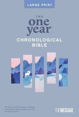 The One Year Chronological Bible the Message, Large Print Thinline Edition (Softcover)