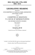 H.R. 1518, H.R. 1776, and H.R. 2114