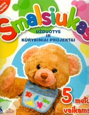 Smalsiukas. Užduotys ir kūrybiniai projektai 5 metų vaikams