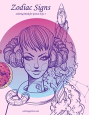 Zodiac Signs Coloring Book for Grown-Ups 3