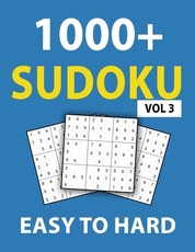1000+ Sudoku Easy To Hard Vol 3