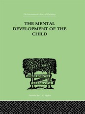 Buhler, K: Mental Development of the Child