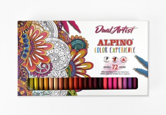 Rinkinys ALPINO Dual Artist 72vnt