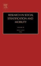 Research in Social Stratification and Mobility