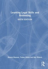 Learning Legal Skills and Reasoning